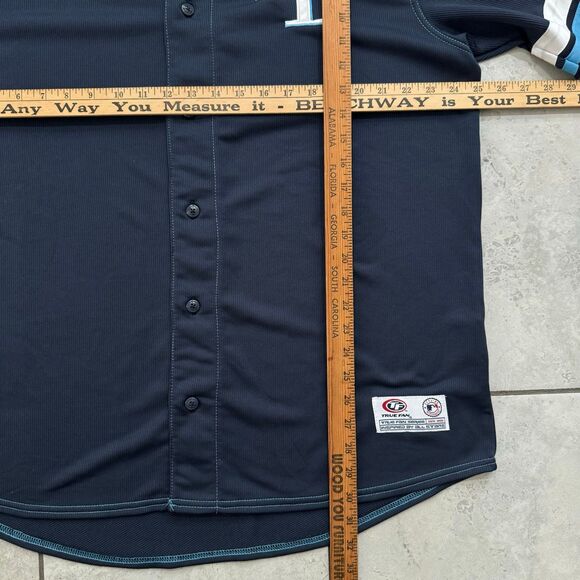 Tampa Bay Rays Fan Baseball MLB Jersey Men’s Size XL Blue - Picture 7 of 7
